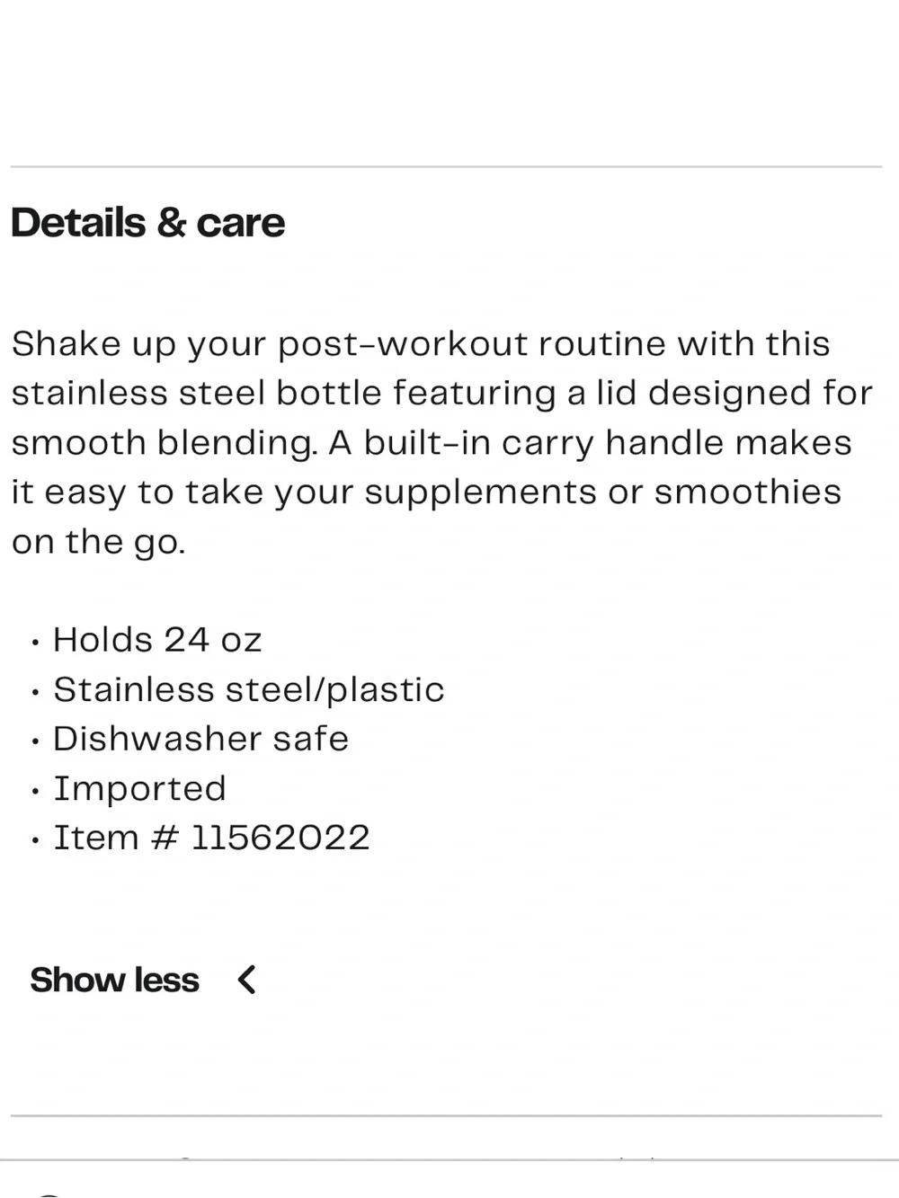 HYDRO FLASK 24 Oz SHAKER BOTTLE